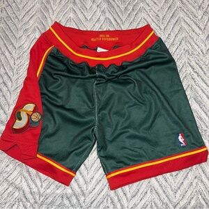 NEW AUTHENTIC Mitchell & Ness x NBA Hardwood Classics Shorts Seattle SuperSonics